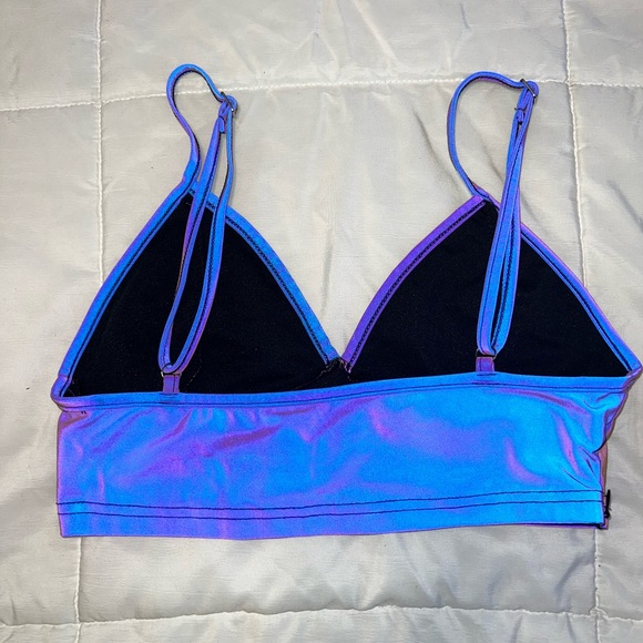 Reflective crop top - Picture 4 of 4